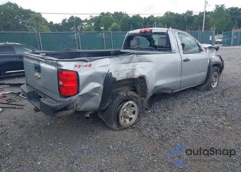 2016 Chevrolet Silverado 1500 Ls/Wt из США, поврежденный, VIN 1GCNKNEH3GZ212974